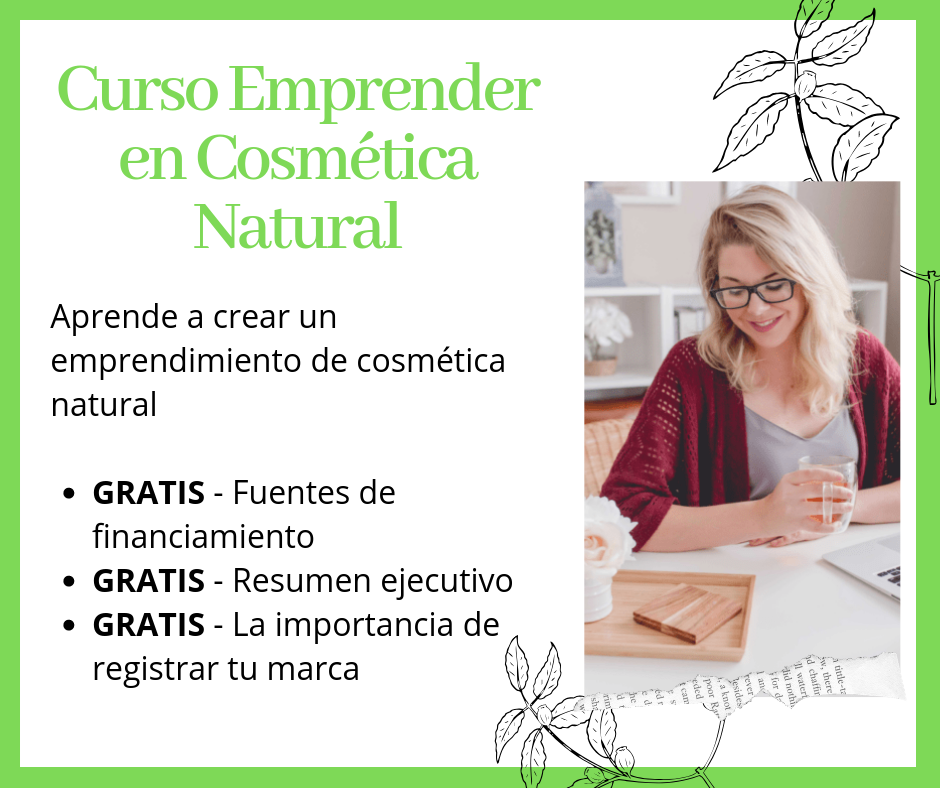 Curso Emprender en Cosmética Natural